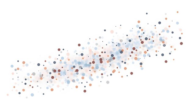Modern scatter plot infographic showing data relationships and correlation. Clean analytics visualization for business reports, statistics, research, dashboards, and presentations.