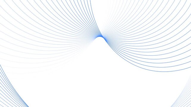 Futuristic wave line moving animated on white background. Vd_1794