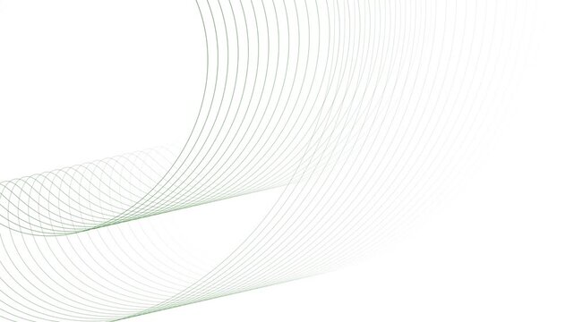 Futuristic wave line moving animated on white background. Vd_1796