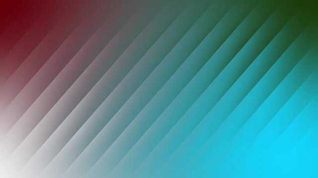 Cyan color wavy gradient line. Geometric pattern line waving animation. Vd_1824
