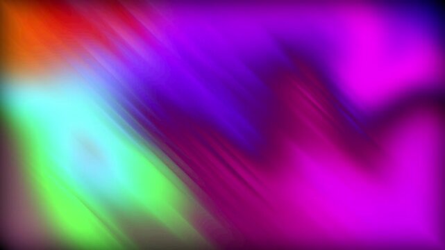 Colorful blurred line movement animation. Animated colorful wavy background. Vd_1855