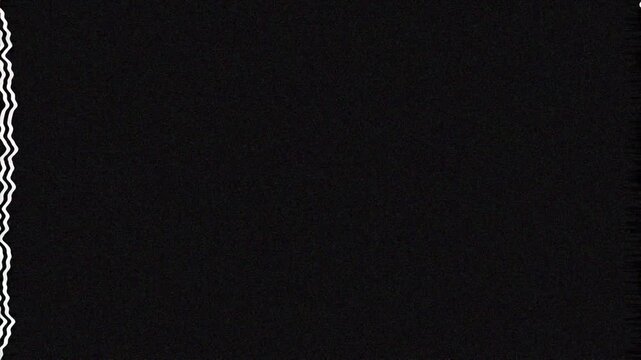 signal interference animation, TV static glitch effect, broadcast signal loss, analog noise distortion overlay