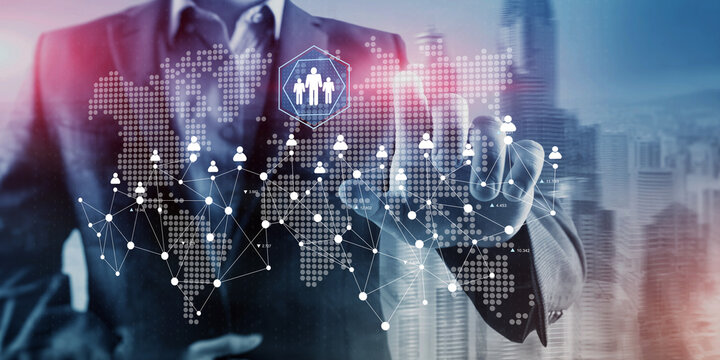 Human Resource Management System for Workforce Planning and Employee Network Analysis