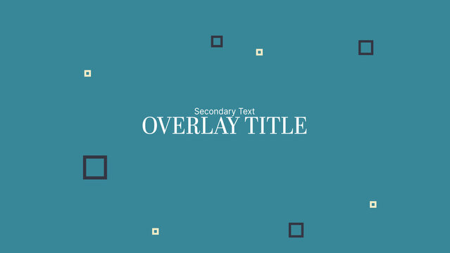 Concept Header - Professional editorial header title animation with dynamic typography for current events coverage, documentary films and informational video content