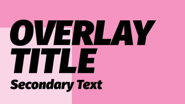 Font Whirl - Professional modern font-focused text animation with dynamic typography for social media videos, promotional edits and branded digital content