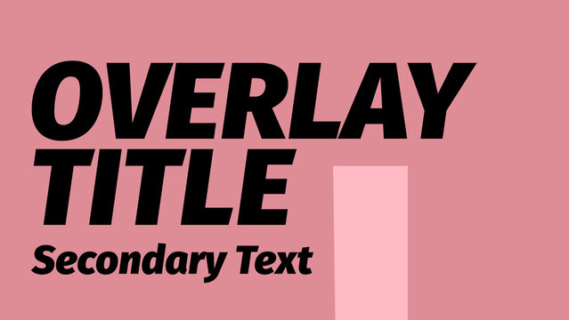 Ornate Sweep - Professional clean minimal typographic sweep animation with polished typography for corporate videos, explainer content and modern branded presentations