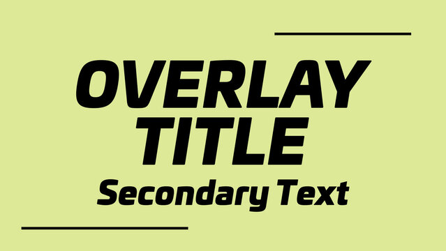 Rhythm Banner - Professional rhythm-driven banner title animation with expressive typography for music promos, event openers and performance-based video content