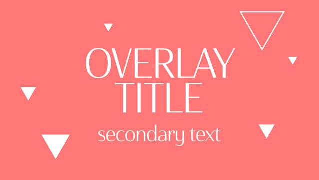 Titan Headline - Professional editorial headline animation with dynamic typography for current events coverage, documentary films and informational video content