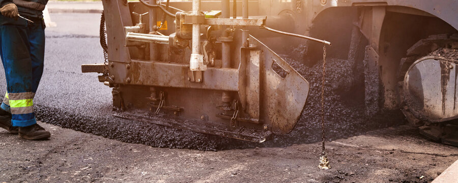 Efficient Asphalt Paving Renews City Streets for Safer Urban Travel