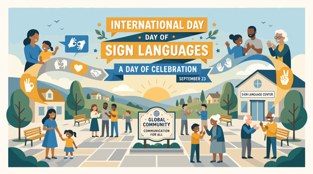 International Day of Sign Languages Celebration.