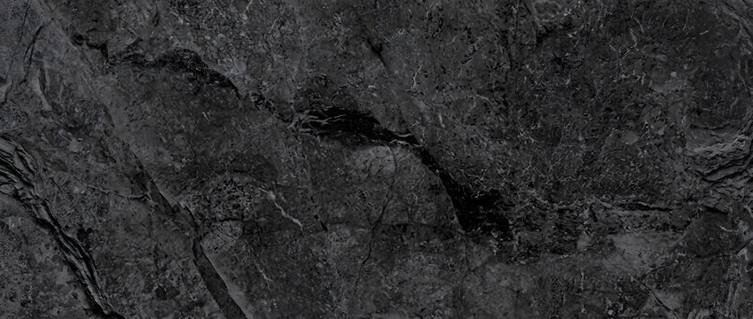 Marble background reveals a dark rustic black stone surface with detailed natural charcoal mineral veins