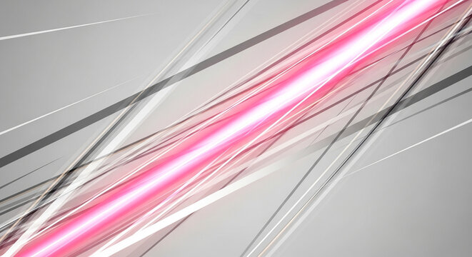 Abstract colorful vector background with dynamic blue and pink waves, light lines, and a flowing smoke pattern for a digital wallpaper design banner