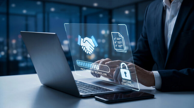 Digital Procurement Management System with Secure Contract Workflow and Supplier Compliance Automation