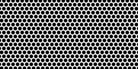 White background with black dots abstract © Rizka