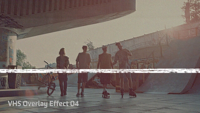 VHS Overlay Effect 04