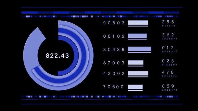 Business and market data analysis reports, infographics, bar stats charts diagrams. Statistics, stock Market Data Success, financial graph