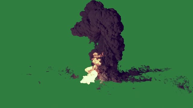 Flower on skull sitting top of pile skulls an image mountain man standing rocks explosion in the middle fire shot large black