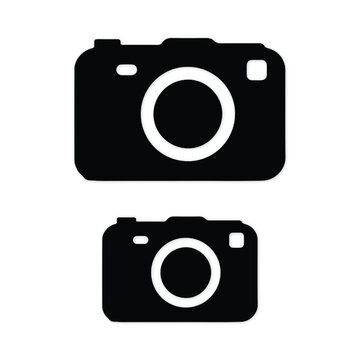 cemera silhoutte illustration vector desgine
