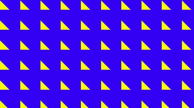 Geometric triangle pattern animation abstract motion background