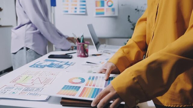 team of UI UX web designer are working together to develop mobile responsive websites with UI UX front end designer previews, UI UX web development ideas, front end designer. application development