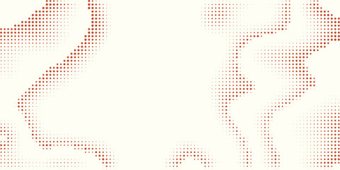 Fototapeta premium Abstract Diagonal Dotted Pattern in Warm Tones of Orange and Brown