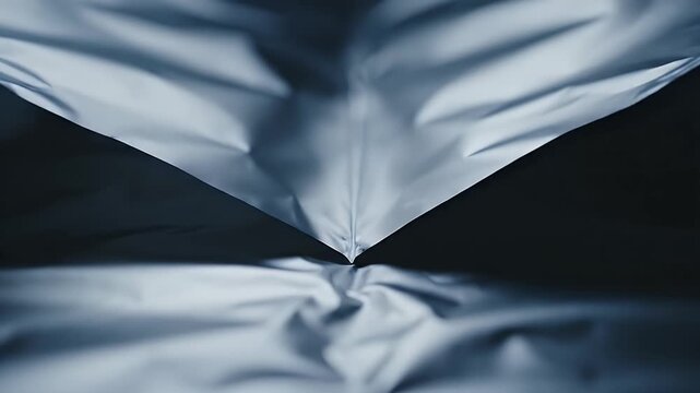 Close up of gray fabric texture.