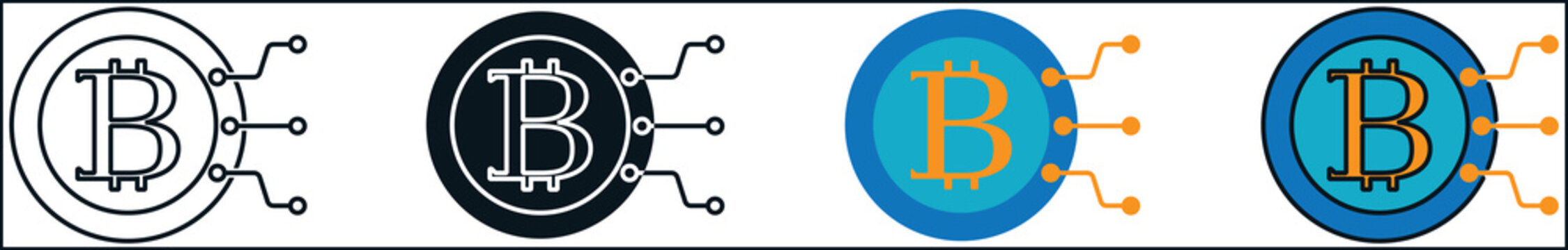 Icon of crypto coin representing digital currency, blockchain investment, and modern financial technology in global business context