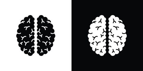 Brain icon clipart for apps and web © Sabrin
