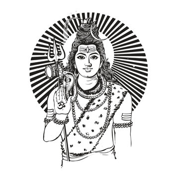 lord shiva clipart