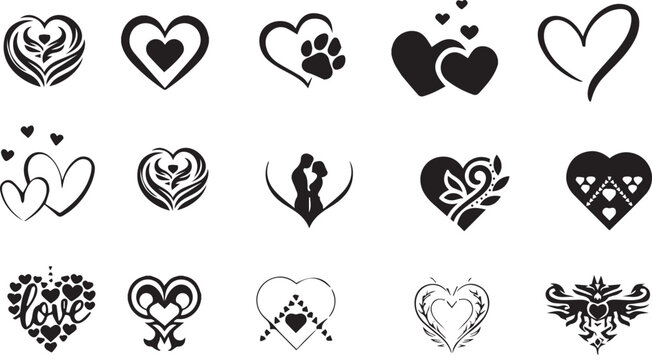 Black and white corn illustrations on white background