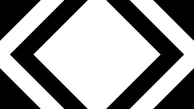 Abstract Graphic Steps Ascending on Black and White Background