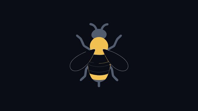  Charming Bee Icon for Illustrations