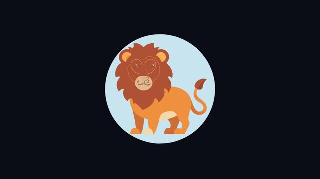  Elegant Lion Icon for Creative Projects
