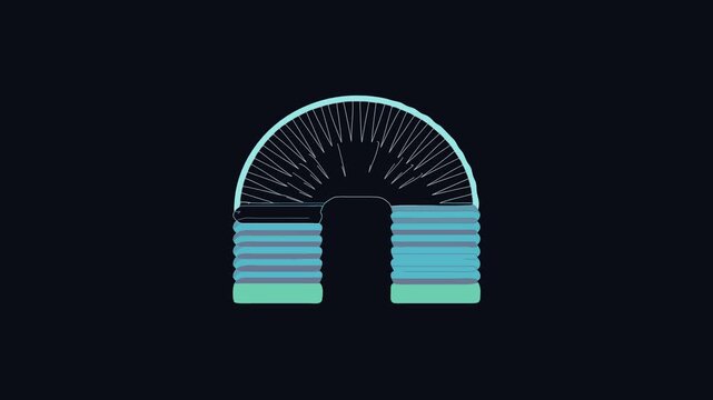  Colorful Slinky Icon for Creative Uses