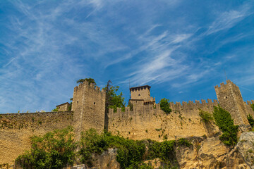 Obraz premium The Guaita, also known as the Rocca in San Marino