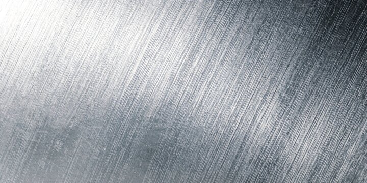 metallic surface texture with diagonal lines metal silver gray industrial material pattern abstract background scenic design art