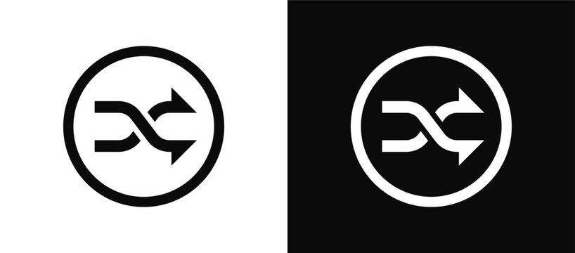 Redirect icon set multiple color collection