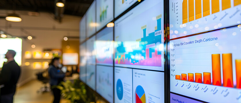 "Comprehensive Digital Marketing Strategy Unveiled on Large Screen: Insights, Trends, and Future Directions Explored"