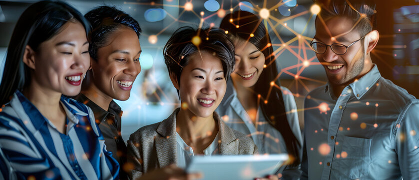 "Global Trade Connections: Networking Among Business Leaders in Dynamic International Relations and Collaboration"