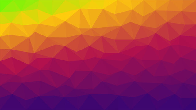 Abstract Geometric Polygonal Low Poly Crystal Triangle Gradient Vector Background