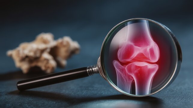 Human kneecap model, arthrophlogosis, knee pain, knee joint problems, worn out joints, knee meniscus, water in the knees, Biological and medical concepts, 3d rendering knee x-ray. High quality