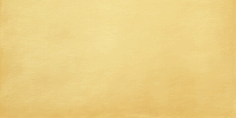 Obraz premium Yellow vintage old paper texture background with subtle vignette and aged grunge pattern for design backdrops. An aged, light yellow or beige parchment paper texture, soft grunge pattern