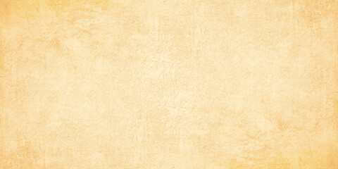 Obraz premium Light beige vintage paper texture background with subtle grunge distressing and soft yellow stains for design. A warm, subtle scratches, and soft golden yellow gradients
