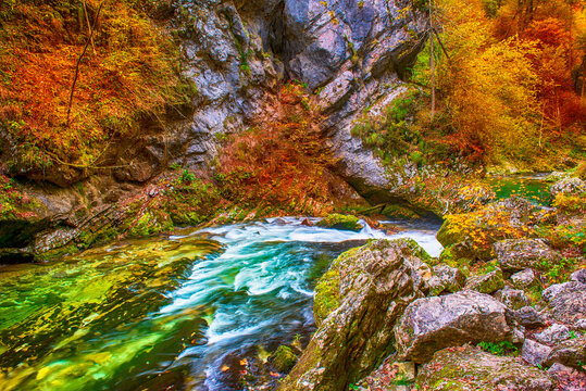 Vintgar gorge, Slovenia