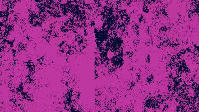 Dark navy blue splatter pattern on bright pink background, suitable for modern digital designs, abstract wallpapers, vibrant social media graphics.