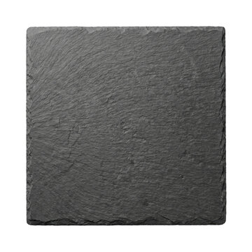 Square dark slate stone drink coaster texture
