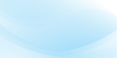 Obraz premium Modern blue wave background design, vector illustration
