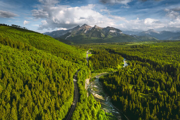 Białka Tatrzańska - Tatry - Rzepiska  © Radosław Dybała