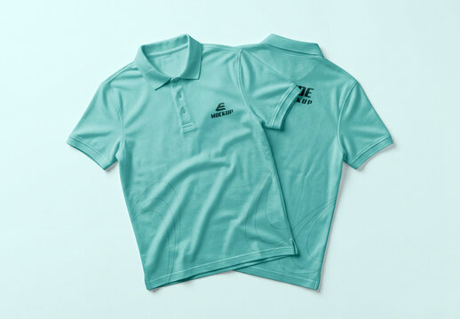 Polo T-shirt Mockup