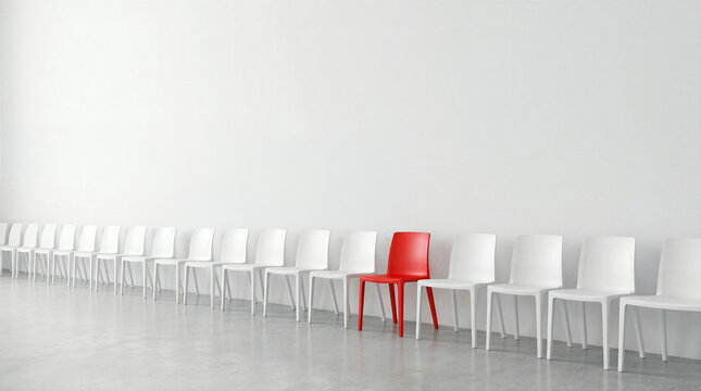 Stand Out from the Crowd &ndash; Leadership, Diversity and Recruitment Concept